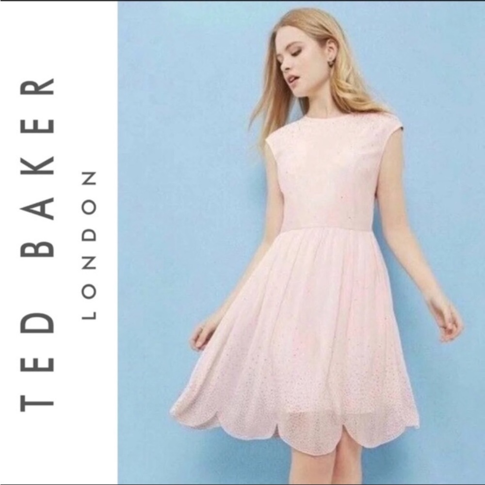 Ted Baker London Dress size 1 blush